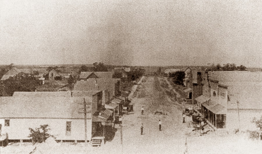 Huckabay Texas in 1913